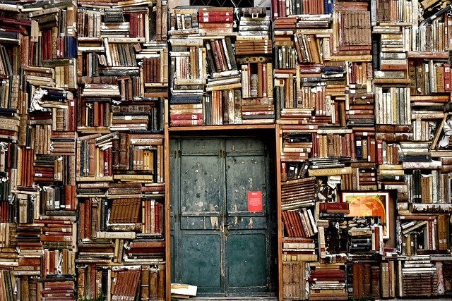 books with door