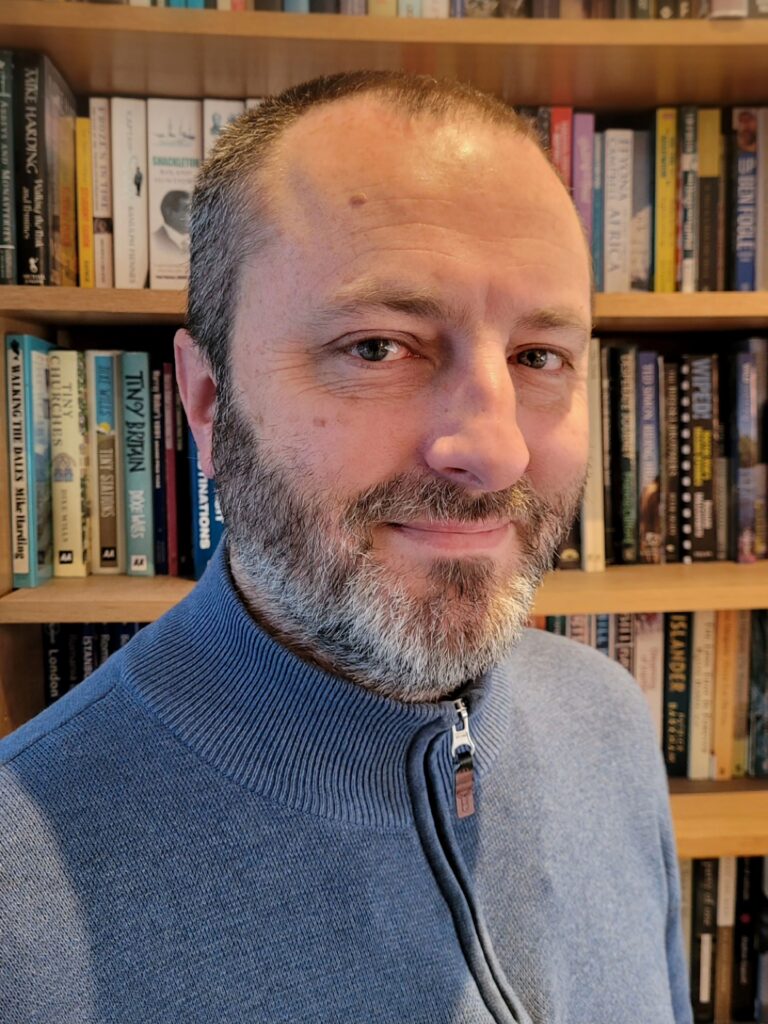 Portrait photograph of Steven Edwards, LifeBook Memoirs editor and the blog post writer.