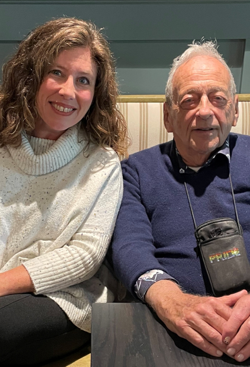 LifeBook author Ivan Selin with his private autobiography ghostwriter, Kelly