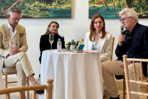 MD of Heritage Auctions Sebastian Clarke, LifeBook Memoirs co-founder Yvette Conn, philanthropist Jean Shafiroff, and LifeBook Memoirs co-founder Roy Moed