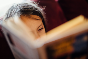 A person reading